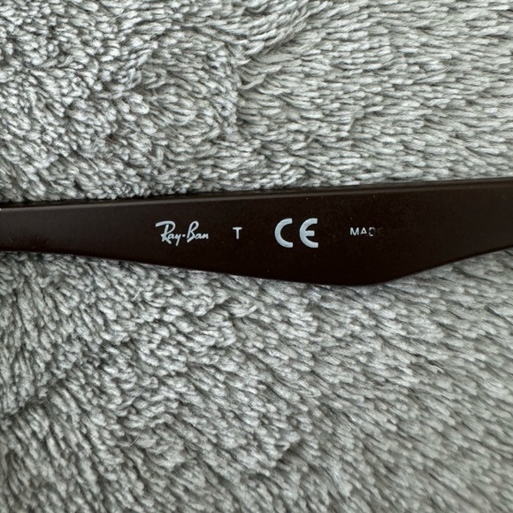 Ray Ban RB 7047 5451 Optics Matte Transparent Brown Eyeglasses Frames 54-17-140 - Picture 8 of 10